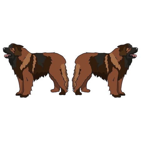 Signmission Leonberger Dog Decal, Dog Lover Decor Vinyl Sticker D-18-Leonberger